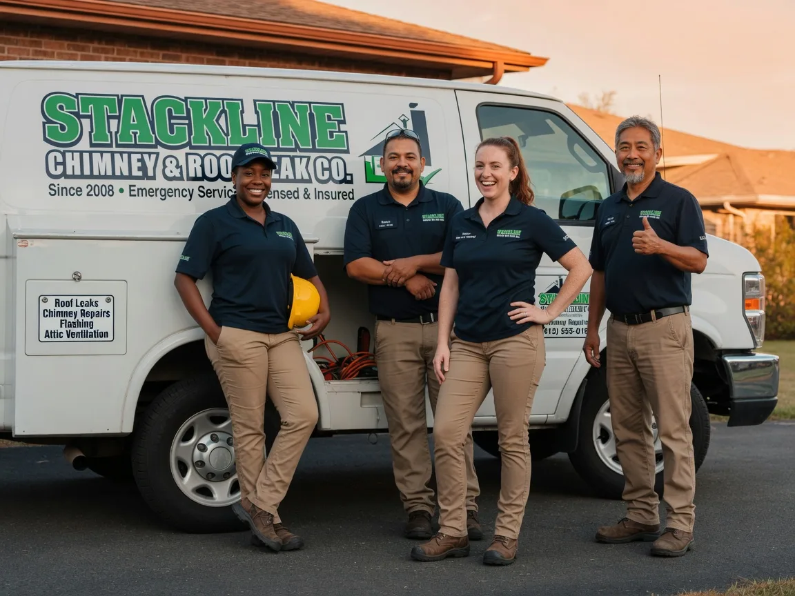 Chimney flashing repair company in Bridgeport, NE